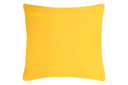 maxibazar Nelson Coussin 40X40Cm Jaune- Rideaux Basiques Et Coussins