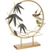 Atmosphera Objet Metal Oiseau H.36Cm- Objets De Decoration