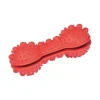 Repas Et Accessoires|* Os Distributeur De Croquettes Caoutchouc 15Cm Rouge