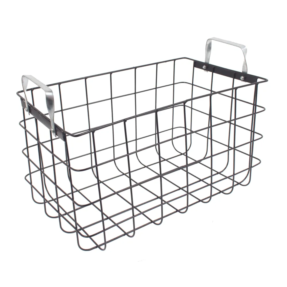 maxibazar Panier Metal Factory Filaire 25 X 24 X 42 Cm Gm- Paniers Et Cagettes