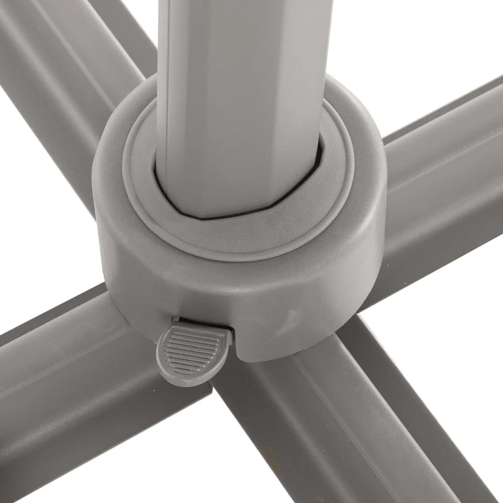 Hespéride Parasol>Parasol Decentre Elea 3X3M Ardoise