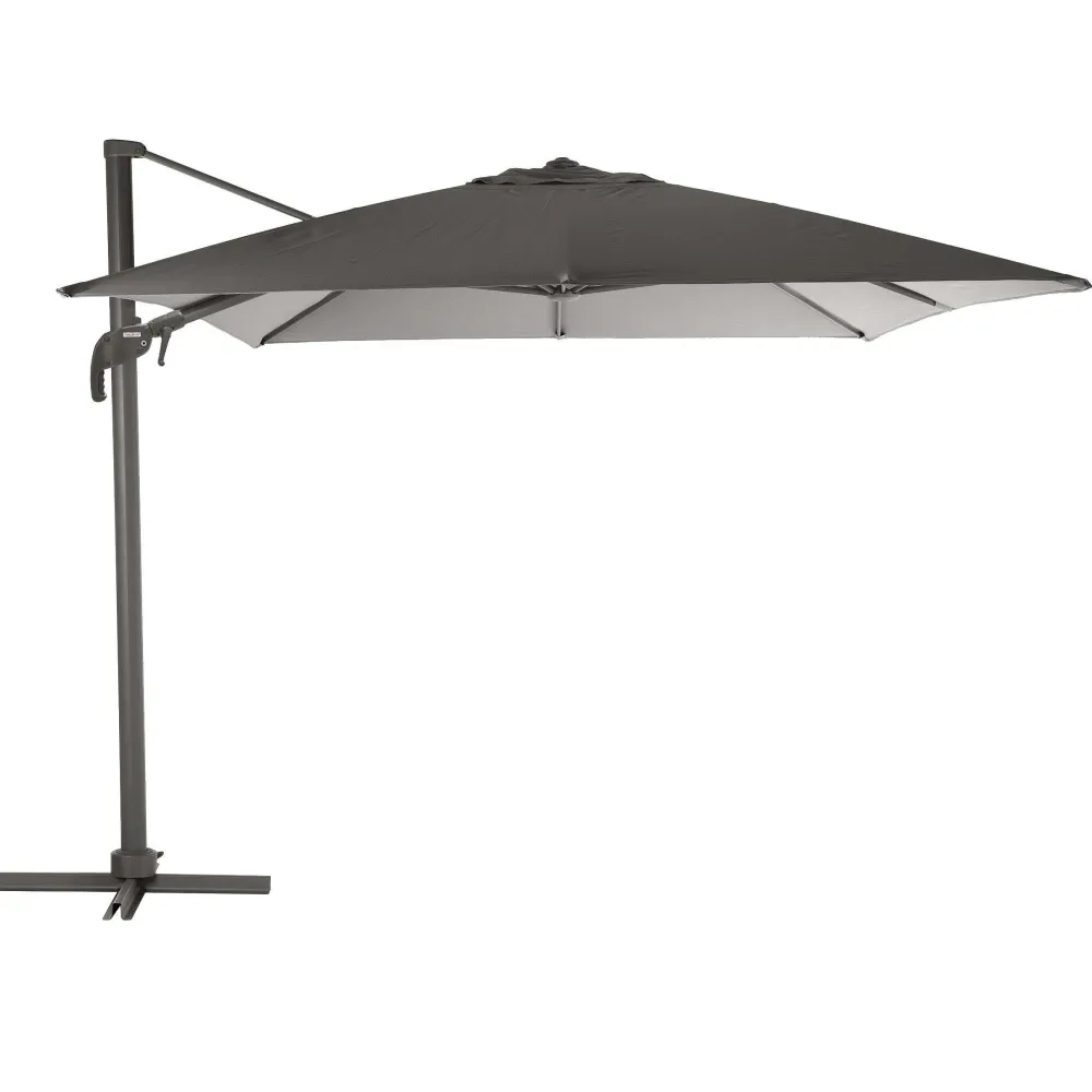 Hespéride Parasol>Parasol Decentre Elea 3X3M Ardoise