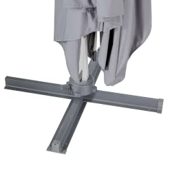 Hespéride Parasol></noscript>Parasol Decentre Equador 3X4M Ardoise