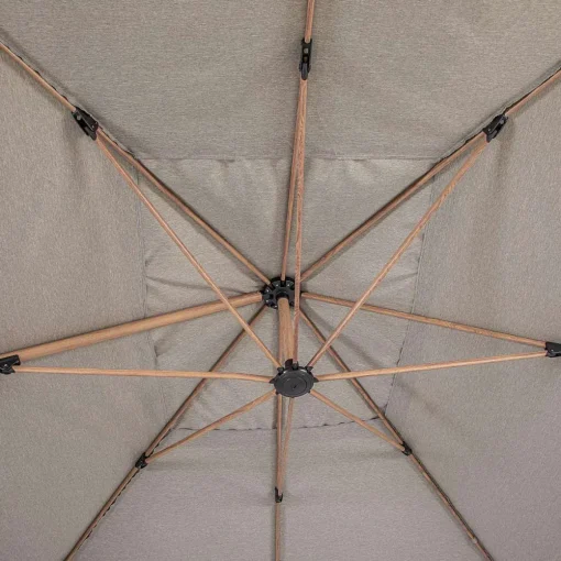 Hespéride Parasol>Parasol Decentre Soly 3X4M Honey Noisette