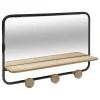 Miroirs De Dressing|Five Patere Miroir Et Etagere Filo