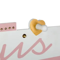 Atmosphera Patere X5 Pancarte Demoiselle- Decorations Murales