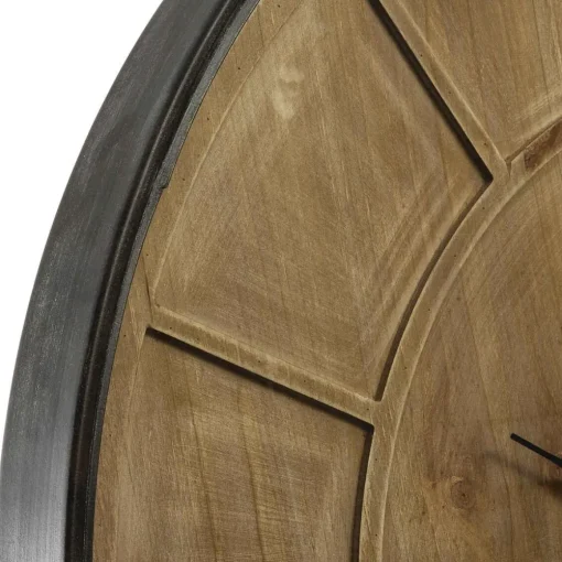 Atmosphera Pendule Bois Metal D.80Cm- Horloges
