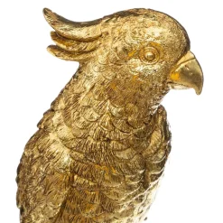 Atmosphera Perroquet Or Resine Peacock H.33Cm- Statues