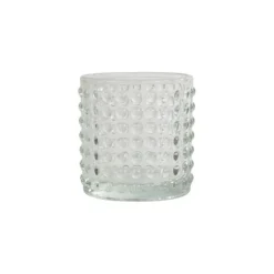 maxibazar Photophore Bulle Verre Transparent 7X7.7Cm- Photophores Et Luminions