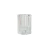 maxibazar Photophore Reversible Verre Transparent 5.5X7.5Cm- Photophores Et Luminions