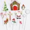 Pâtisserie|* Pique Buche En Papier Noel X22 Pièces