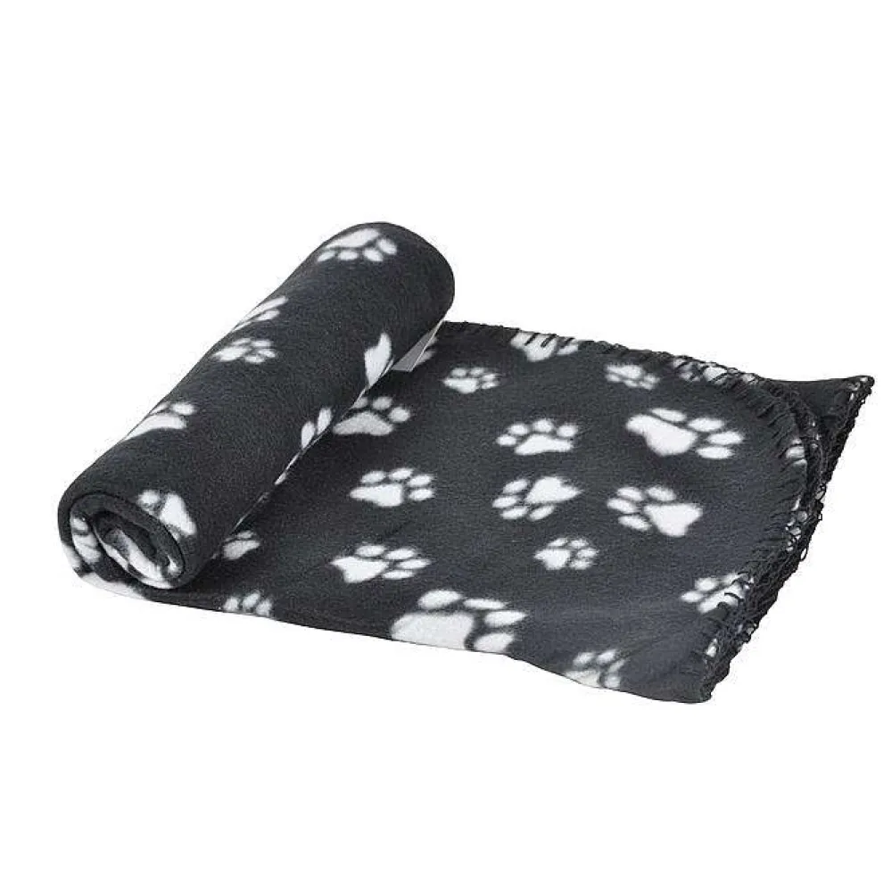 Couchage Et Transport|* Plaid Chien 100X70Cm Design Pattou Noir