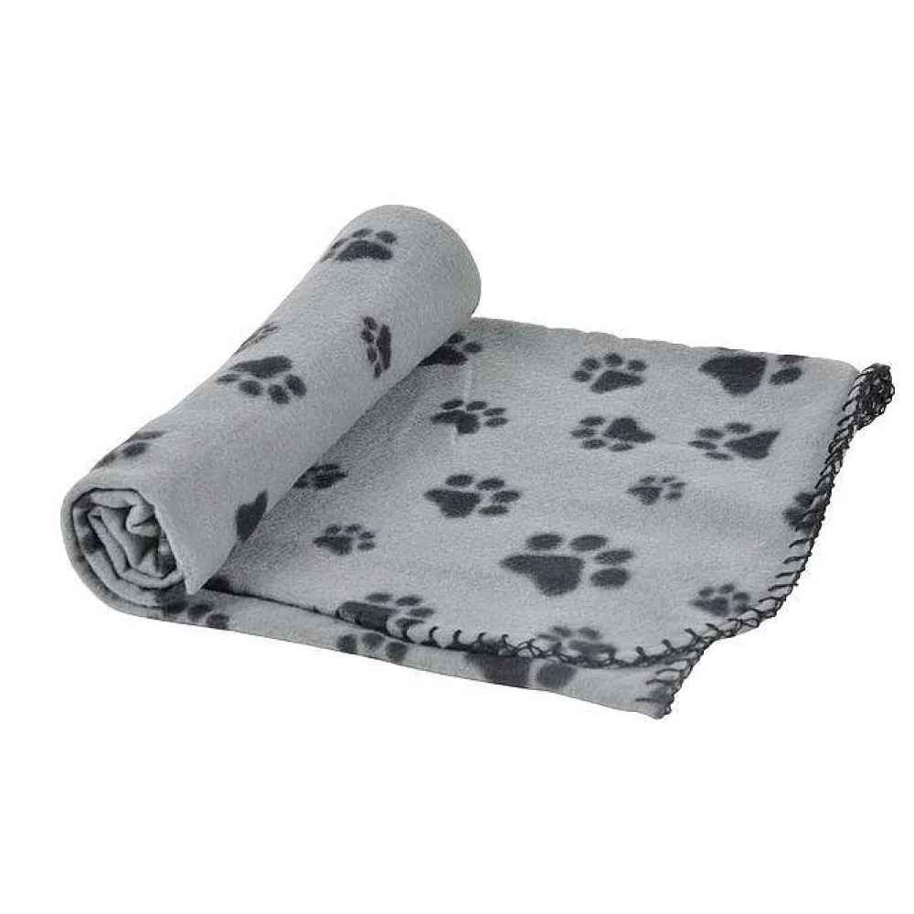 Couchage Et Transport|* Plaid Chien 100X70Cm Design Pattou Gris