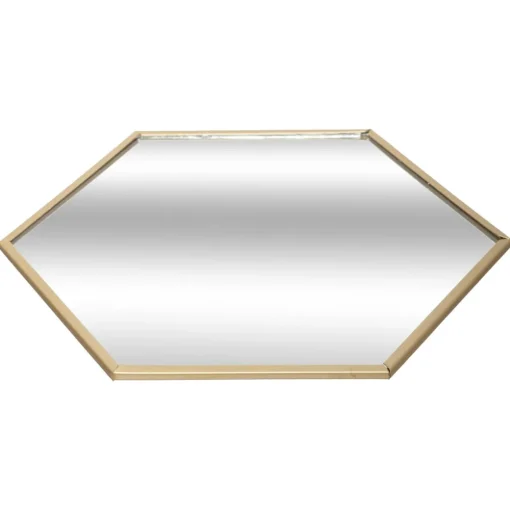 maxibazar Plateau Bougie Verre Miroir D.20Cm- Objets Et Accessoires Deco