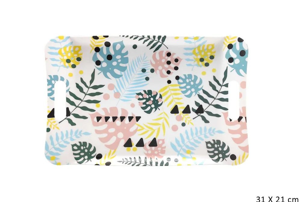 Boîtes Et Plateaux|* Plateau Melamine Pastel 31X21Cm