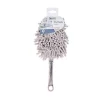 Menage|* Plumeau Chenille Microfibre Oval Grege