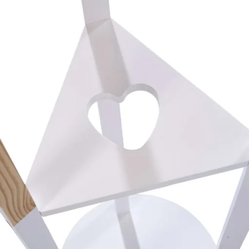 Atmosphera Penderies>Porte Manteau Bois Et Blanc