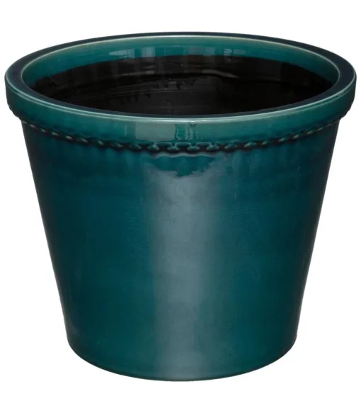 maxibazar Pot Ceramique Canard Folk D.30.4X24.2Cm- Caches-Pot Et Jarres