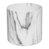 maxibazar Pot Ceramique Marbre D.11.6X11.6Cm- Vases A Poser
