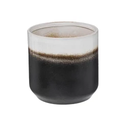 maxibazar Pot Ceramique Reactive Soul D.20X20Cm- Caches-Pot Et Jarres