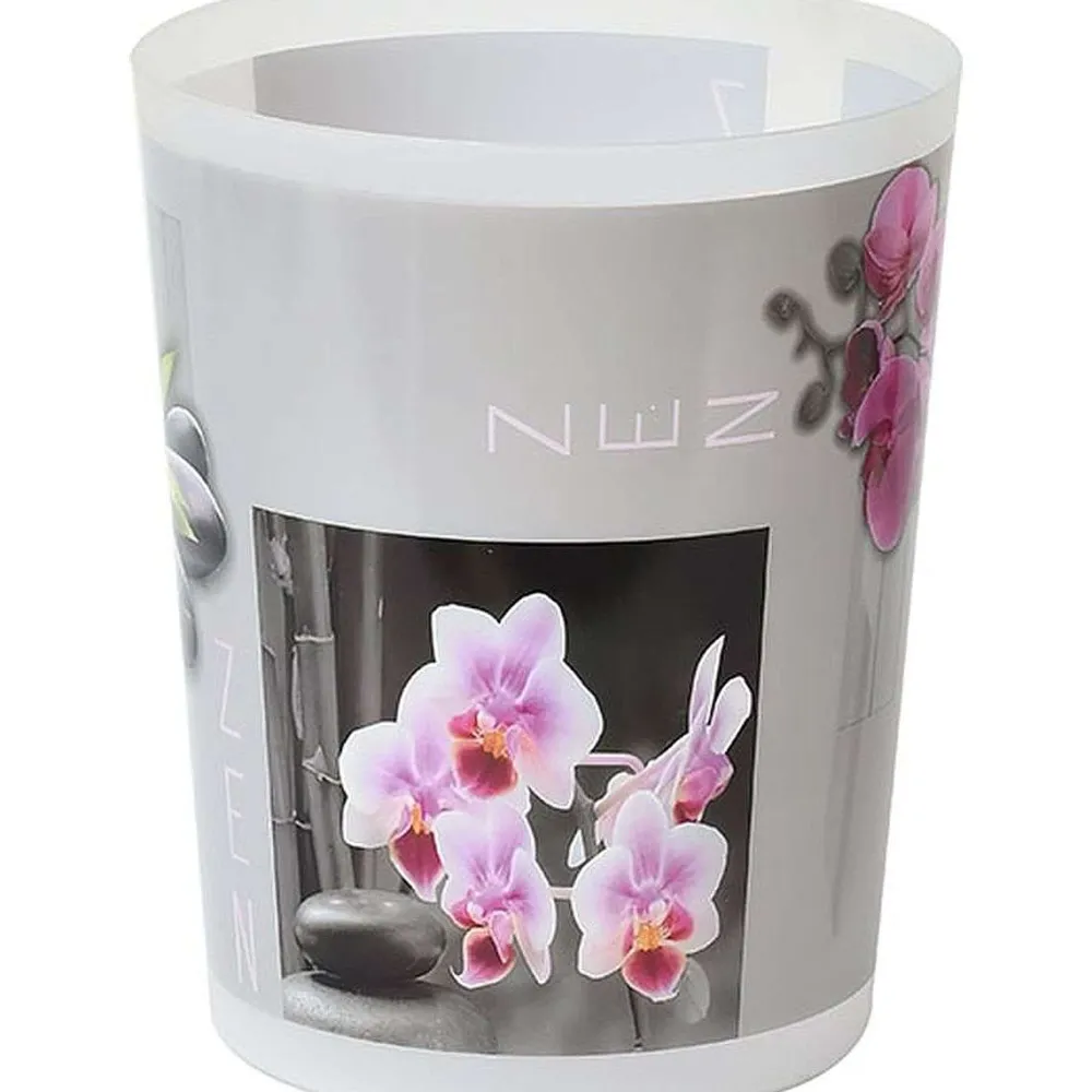 Poubelles De Salle De Bain|* Poubelle Imprimee 5L Janice