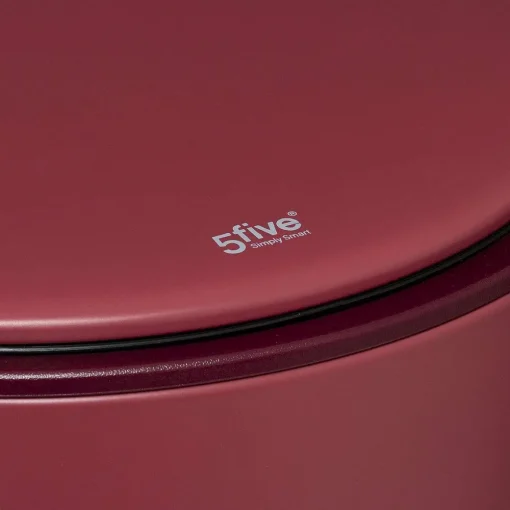 Poubelles|Five Poubelle Metal 30L Rouge Delta