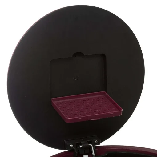 Poubelles|Five Poubelle Metal 30L Rouge Delta