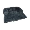 Couchage Et Transport|* Protege Canape Avec Traversin 80X75X15Cm Fluffy Anthracite