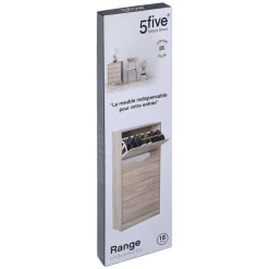 Five Meuble D'Appoint>Range Chaussures Bois 3 Tiroirs Naturel