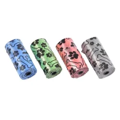 Hygiene Animale|* Recharges Rouleaux 20 Sacs X4Pcs