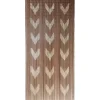 * Rideaux De Porte>Rideau De Porte Bambou Imprimes Chevron 90X200Cm Taupe