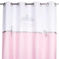 Atmosphera Rideau 140X260 Princesse Ruban- Voilage Et Rideau Enfant