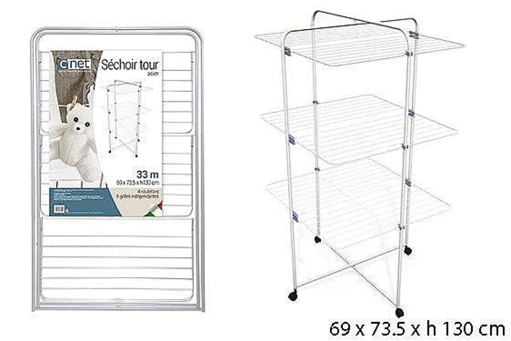 Soin Du Linge|* Sechoir Tour 33M First Italy