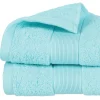 Atmosphera Serviette 450Gr Aqua 50X90Cm- Eponge 450G