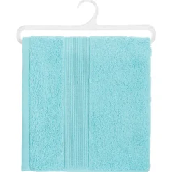 Atmosphera Serviette 450Gr Aqua 50X90Cm- Eponge 450G
