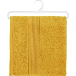 Atmosphera Serviette 450Gr Ocre 50X90Cm- Eponge 450G