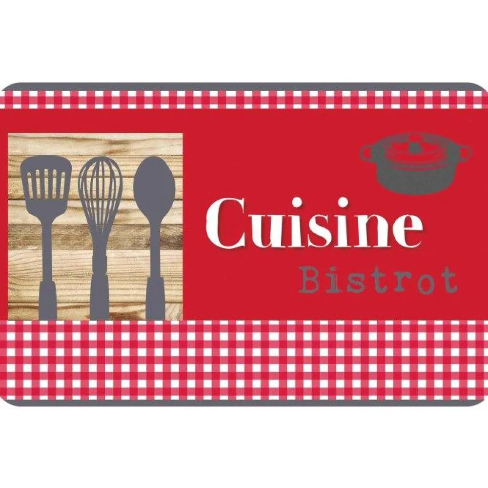 maxibazar Set De Table 28.5X44 Cm Polyprop Opaque Cuisine Gourmande- Sets De Table Et Chemins De Table