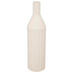 maxibazar Soliflore Ceramique Strie Sea View H.30Cm- Vases A Poser