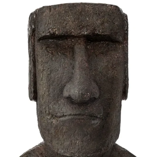 Atmosphera Statue Ile Paques En Resine H.80Cm- Objets De Decoration