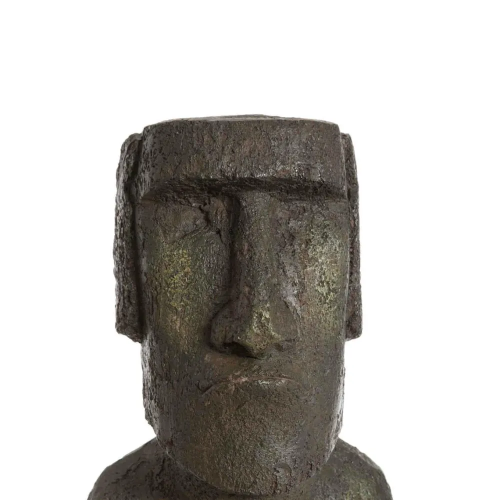 Atmosphera Statue Ile Paques Resine H.40Cm- Objets De Decoration