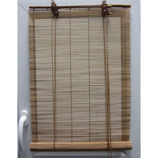 maxibazar Store Enrouleur Baguettes Bambou 150X180Cm Naturel- Stores