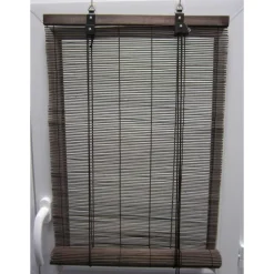maxibazar Store Enrouleur Baguettes Bambou 150X180Cm Marron- Stores