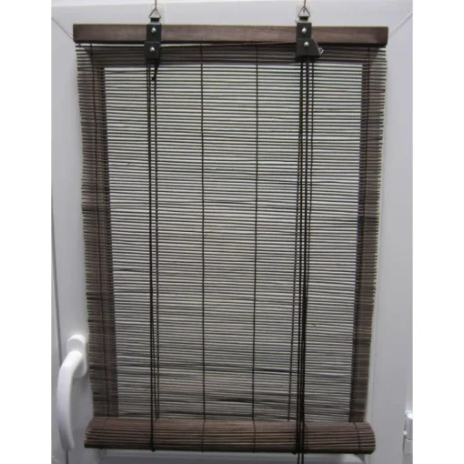 maxibazar Store Enrouleur Baguettes Bambou 150X180Cm Marron- Stores