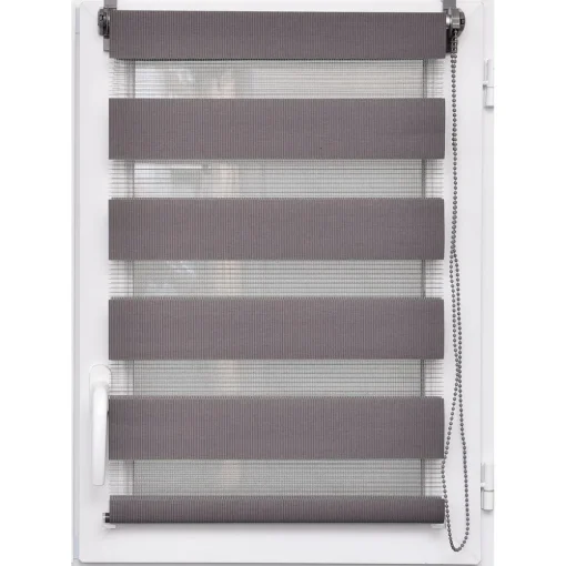 maxibazar Store Enrouleur Lumiere Nuit 120X250Cm Gris Beton- Stores