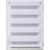 maxibazar Store Enrouleur Lumiere Nuit 120X180Cm Blanc- Stores