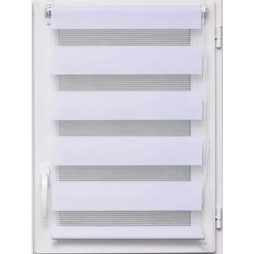 maxibazar Store Enrouleur Lumiere Nuit 120X180Cm Blanc- Stores