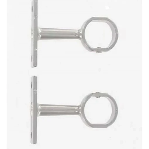 maxibazar Support Court X 2 20X17 Argent- Accessoires De Penderie