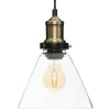 Atmosphera Suspension Alak Verre Conique H.22Cm- Lustres Et Suspensions