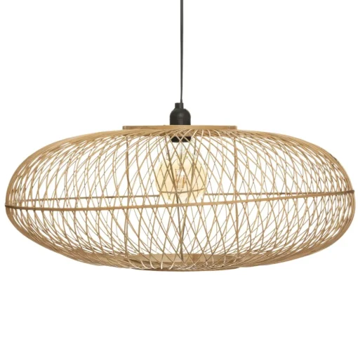 Atmosphera Suspension Bambou Loren Naturel D.60Cm- Lustres Et Suspensions