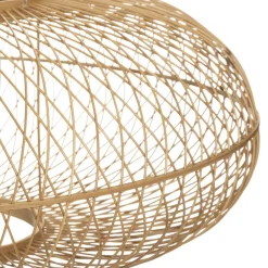 Atmosphera Suspension Bambou Loren Naturel D.60Cm- Lustres Et Suspensions